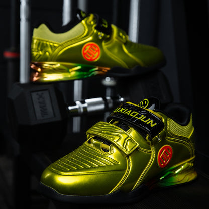 LUXIAOJUN - Weightlifting Shoes - Gold
