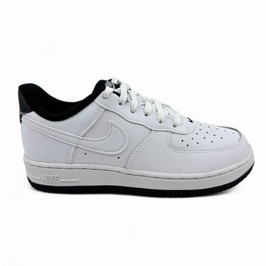 Nike Force 1 ESS White Black Kids Size 1 Athletic Sneaker