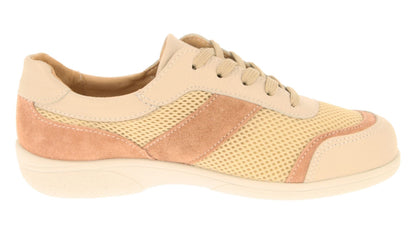 Women's Wide Fit DB Echo Canvas Trainers