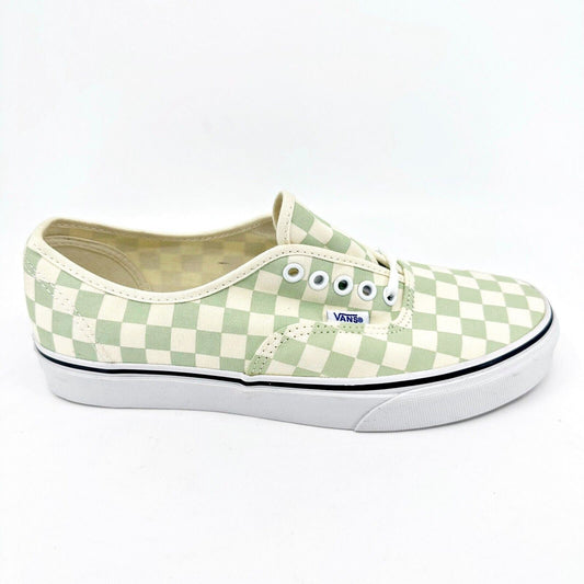 Vans Authentic (Checkerboard) Ambrosia Green White Womens Casual Shoes