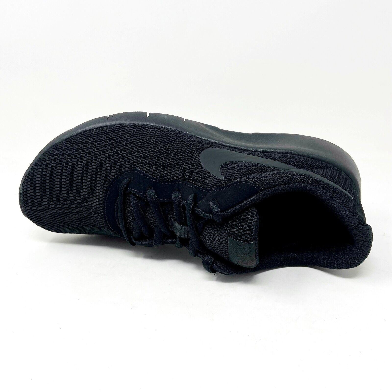 Nike Tanjun GS Triple Black Grade School Kids Running Shoes 818381 001