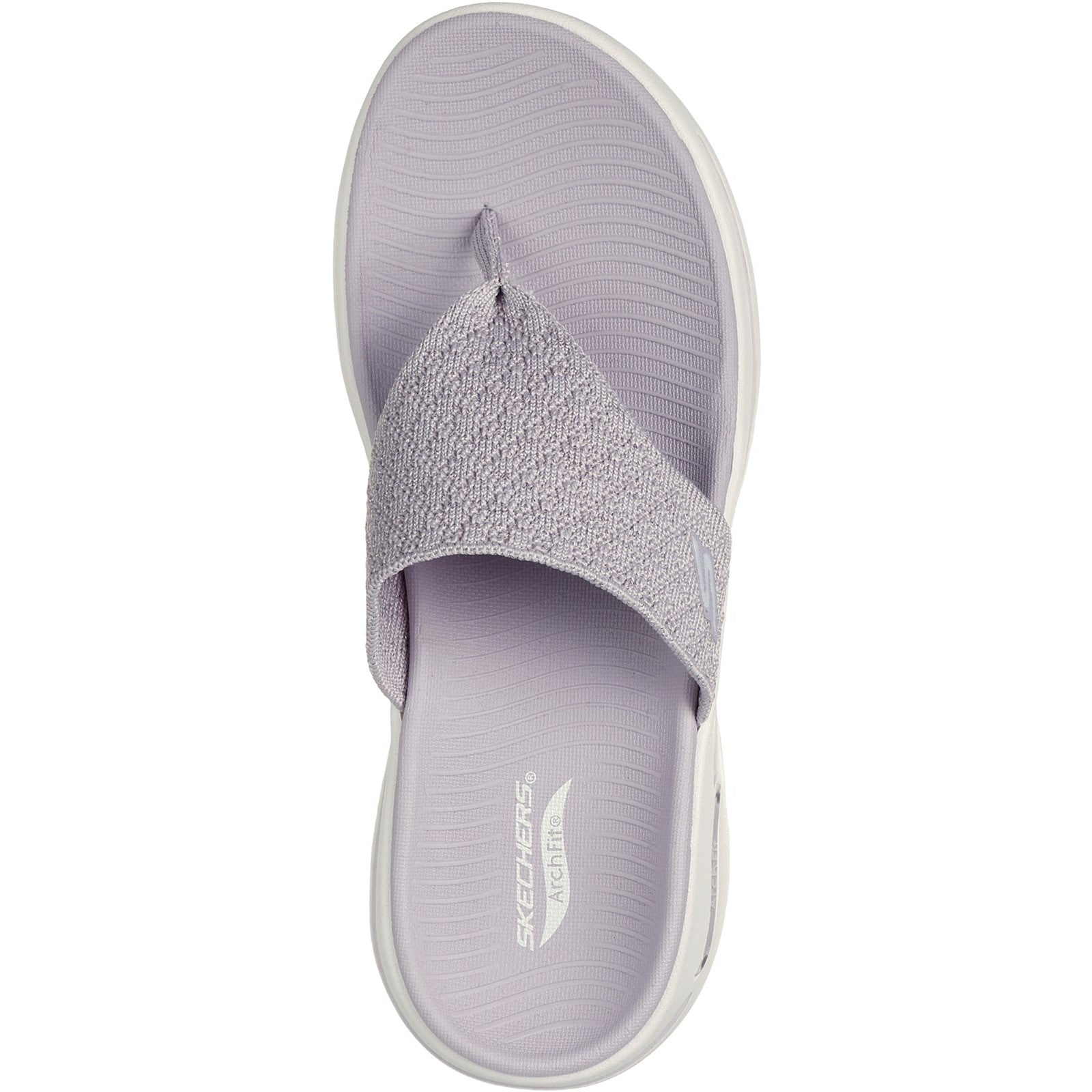 Women's Wide Fit Skechers 140803 Go Walk Arch Fit Sandals