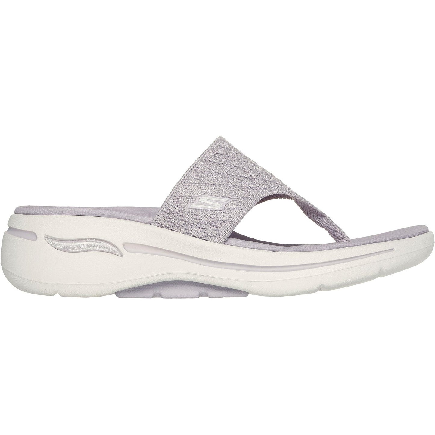 Women's Wide Fit Skechers 140803 Go Walk Arch Fit Sandals